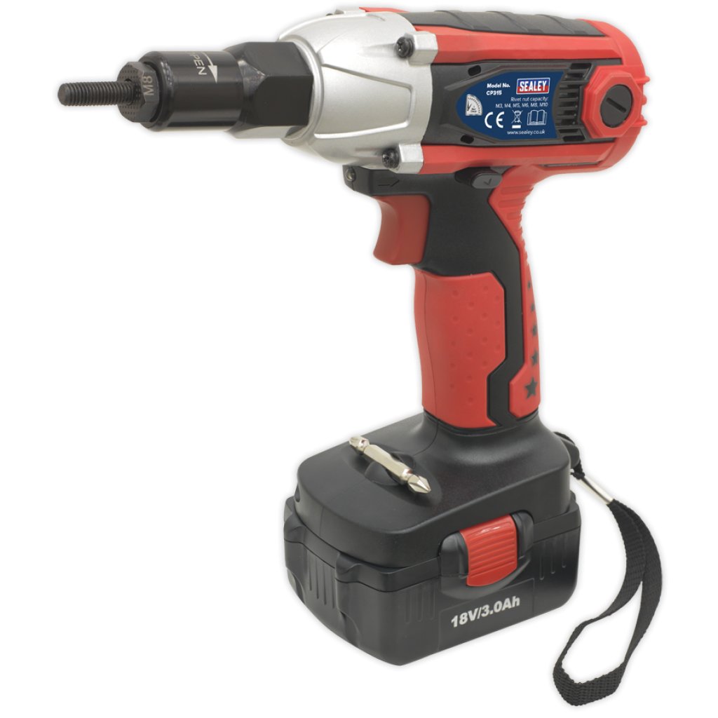 Sealey CP315 Battery Powered Rivet Nut Tool l | Authorised Distributor