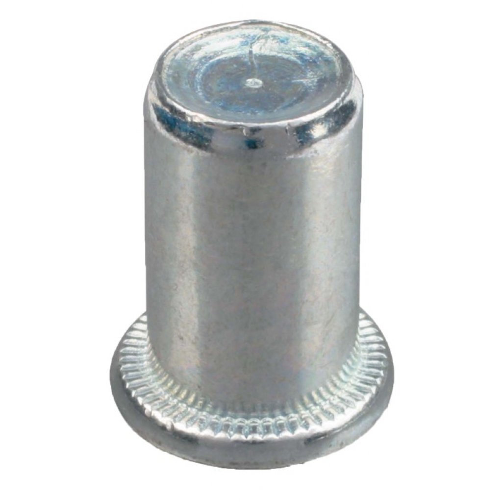 AUTOMEGA Chrome Bullet End Tip – 5/8" Rivet-On Beltline Molding – 1 Piece