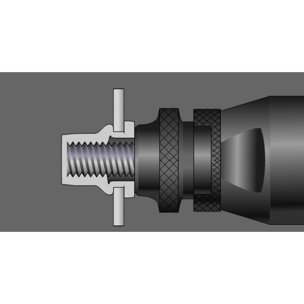 M8 8 Mm Flat Head Aluminum Rivet Nut Blind Insert Nut Pack